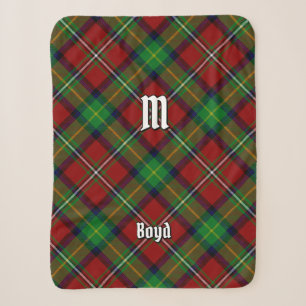 Clan Boyd Tartan Sherpa Blanket