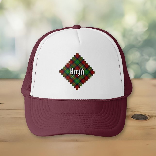 Clan Boyd Tartan Trucker Hat (Creator Uploaded)