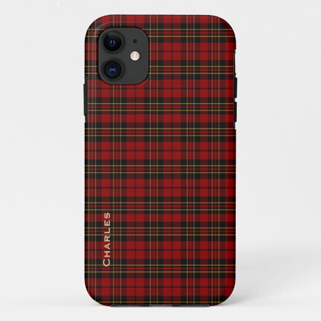 Clan Brodie Tartan Plaid iPhone 5 Case (Back)
