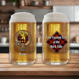 Clan Brown Crest sur Tartan