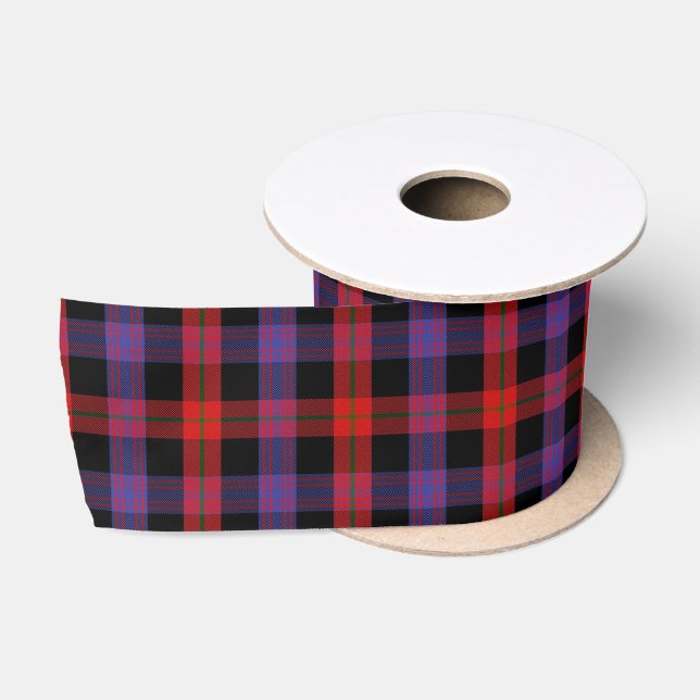 Clan Brown Tartan Satin Ribbon (Spool)