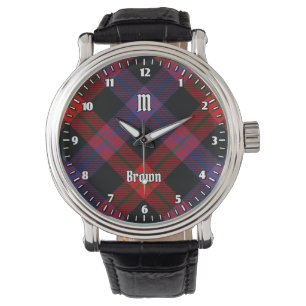 Clan Brown Tartan Watch