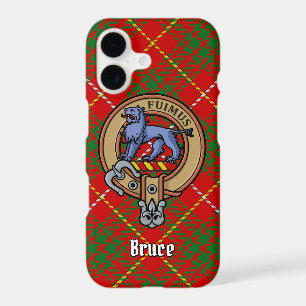 Clan Bruce Crest sur Tartan
