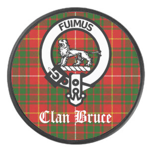 Clan Bruce Crest Tartan Custom