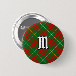 Clan Bruce Hunting Tartan 2 Inch Round Button