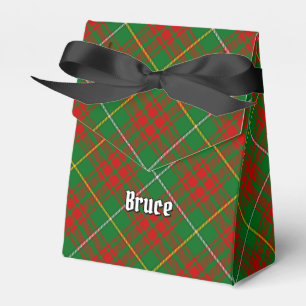 Clan Bruce Hunting Tartan Favor Box