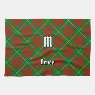 Clan Bruce Hunting Tartan Kitchen Towel