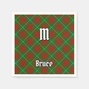 Clan Bruce Hunting Tartan Napkin