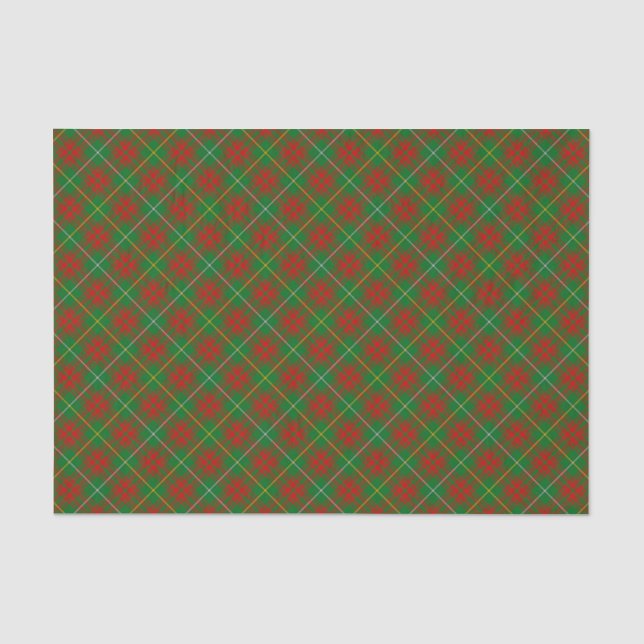 Clan Bruce Hunting Tartan Tissue Paper (Front)