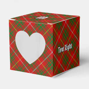 Clan Bruce Tartan Favor Box