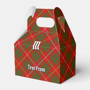 Clan Bruce Tartan Favor Box