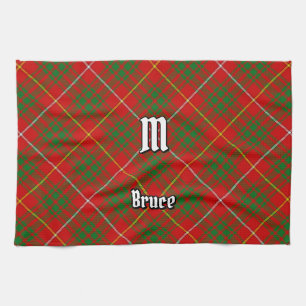 Clan Bruce Tartan Kitchen Towel