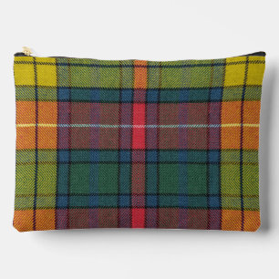Clan Buchanan Ancient Tartan Plaid Pattern  Accessory Pouch