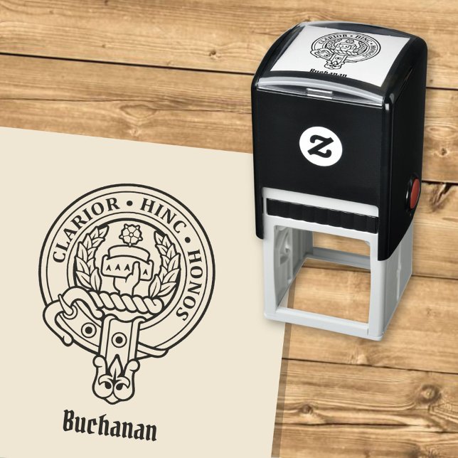 Clan Buchanan Crest Self-inking Stamp (Creator Uploaded)