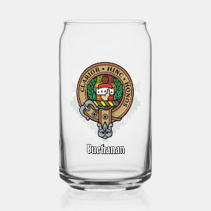 Clan Buchanan Crest sur Tartan
