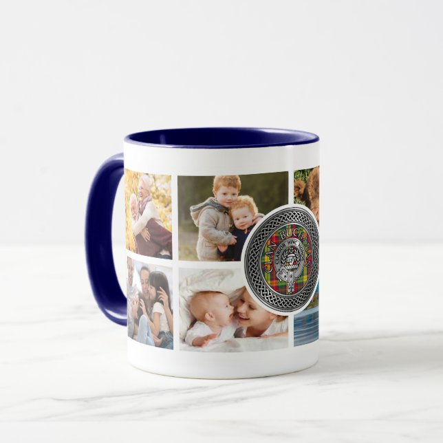 Clan Buchanan Personnalisé Family Mug (Devant gauche)