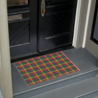 Clan Buchanan Plaid Green Red Yellow Check Tartan