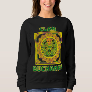 Clan Buchanan Scottish Celtic Thistle Sweatshirt