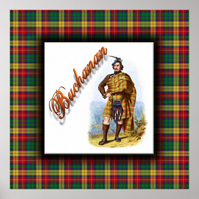 Clan Buchanan Scottish Dream Poster (Front)