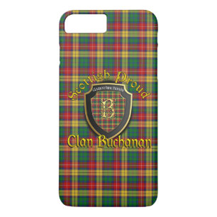 Clan Buchanan Scottish Proud iPhone 7 Case-Mate iPhone Case