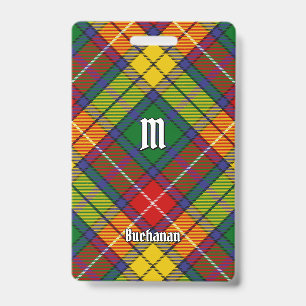 Clan Buchanan Tartan Badge