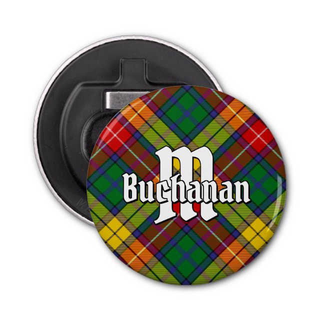 Clan Buchanan Tartan Bottle Opener (Front)