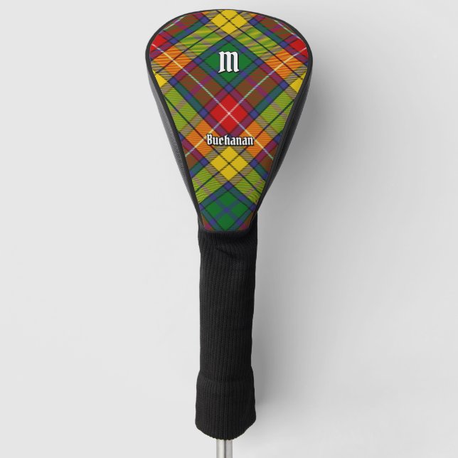Clan Buchanan Tartan Golf Head Cover (Front)