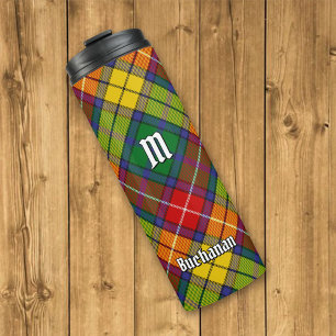 Clan Buchanan Tartan Thermal Tumbler