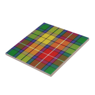 Clan Buchanan Tartan  Tile