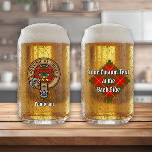 Clan Cameron Crest sur Tartan