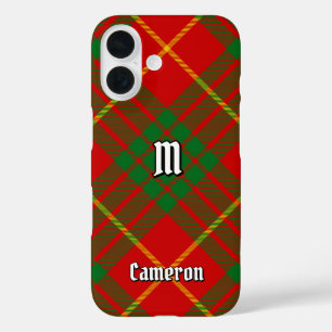 Clan Cameron Tartan iPhone 16 Case