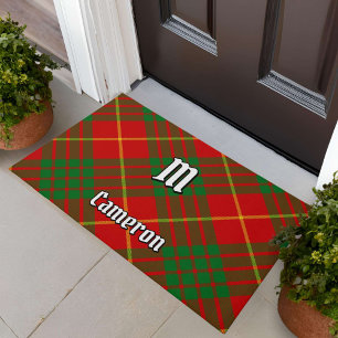 Clan Cameron Tartan Doormat