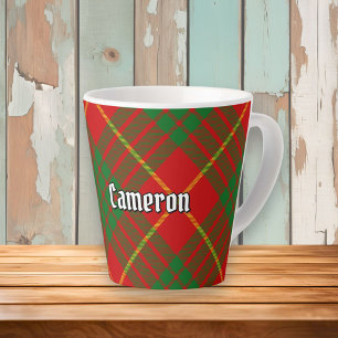 Clan Cameron Tartan Latte Mug
