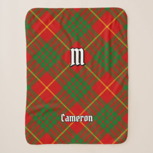 Clan Cameron Tartan Sherpa Blanket