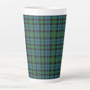 Clan Campbell of Loudoun Scottish Tartan Latte Mug