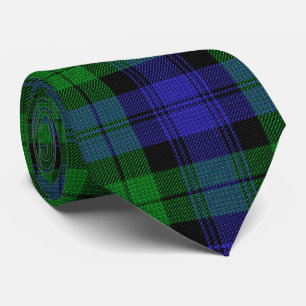  Clan Campbell Scottish Plaid Tartan  Tie