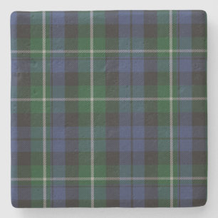 Clan Campbell Tartan Plaid Stone Coaster