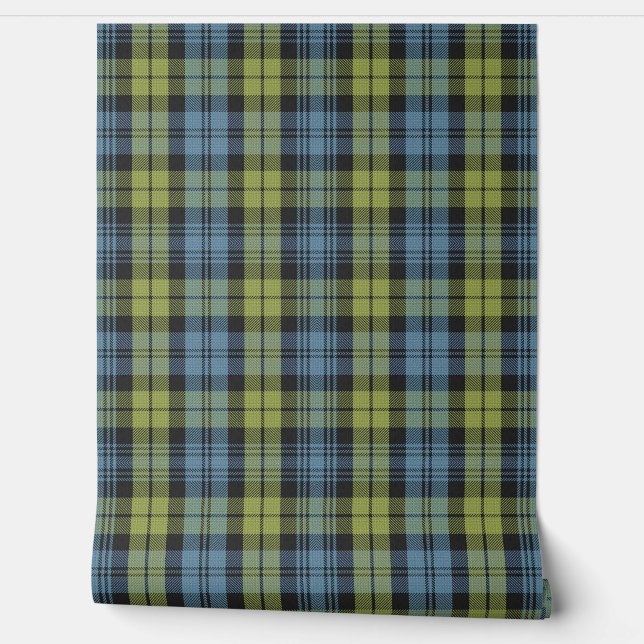 Clan Campbell Tartan Wallpaper (Unrolling)
