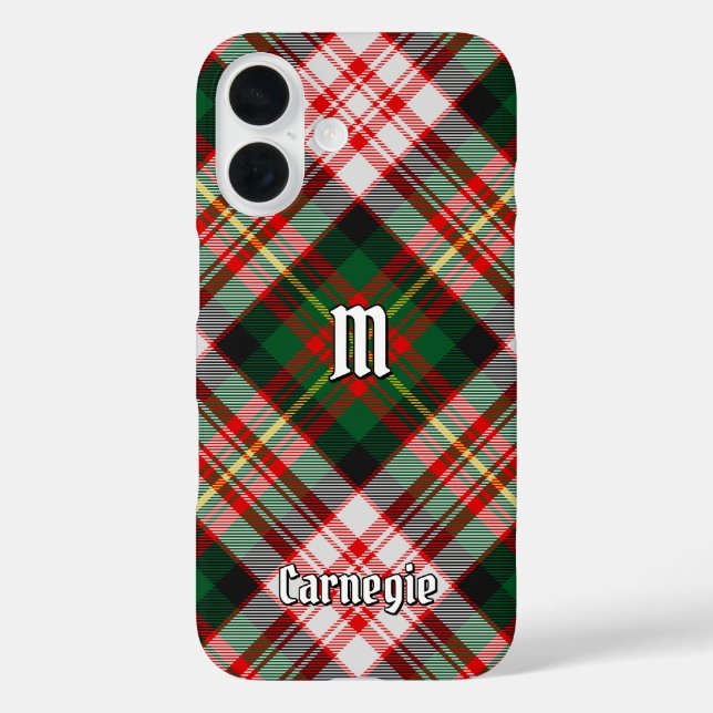 Clan Carnegie Dress Tartan Case-Mate iPhone Case (Back)