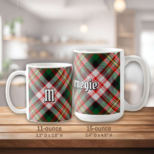 Clan Carnegie Dress Tartan Coffee Mug