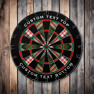 Clan Carnegie Dress Tartan Dartboard