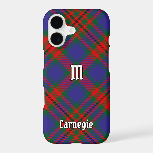 Clan Carnegie Tartan (Verso)