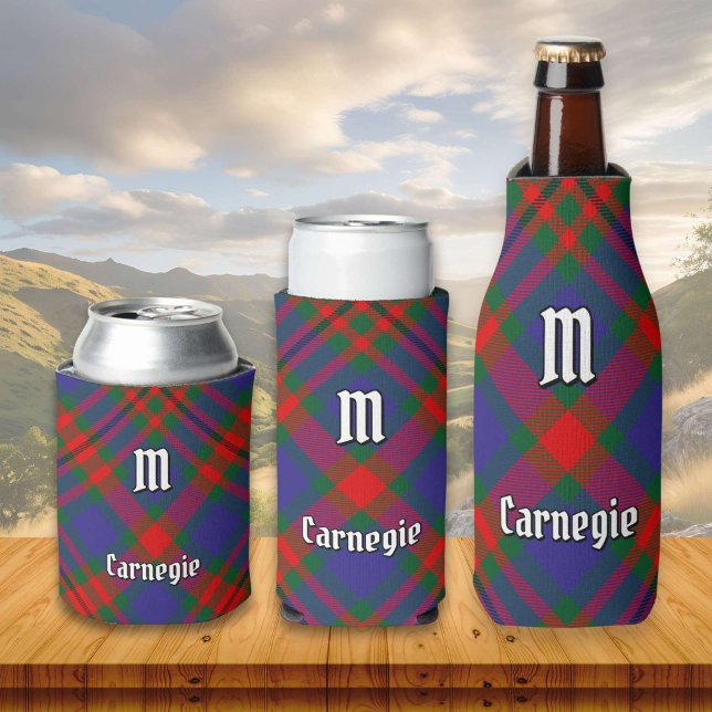 Clan Carnegie Tartan Can Cooler (Creator Uploaded)