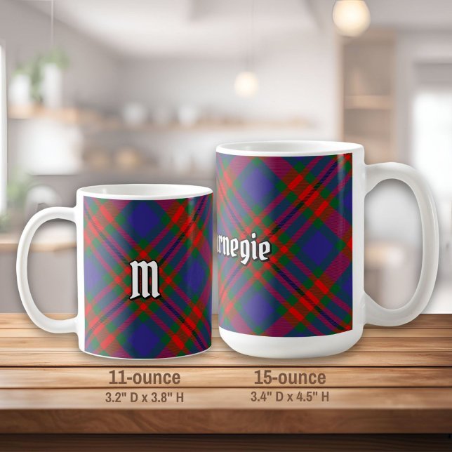 Clan Carnegie Tartan Coffee Mug (Creator Uploaded)