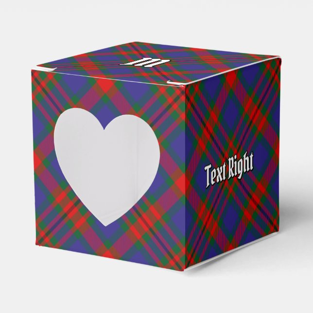 Clan Carnegie Tartan Favor Box (Front Side)
