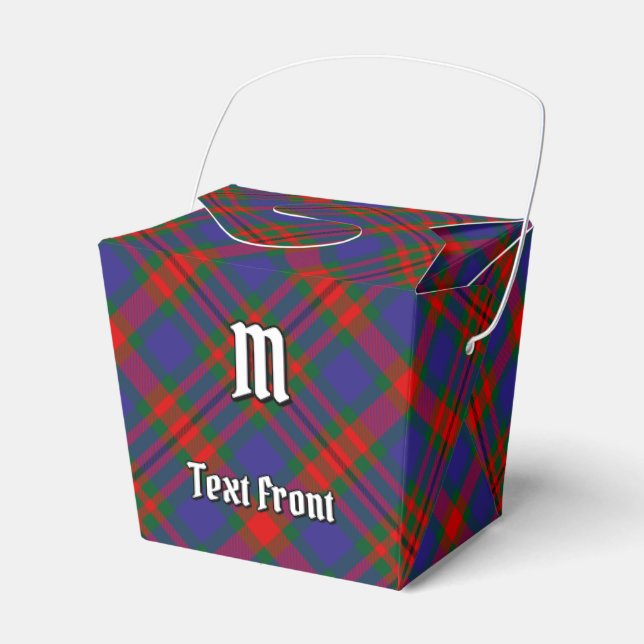 Clan Carnegie Tartan Favor Box (Front Side)