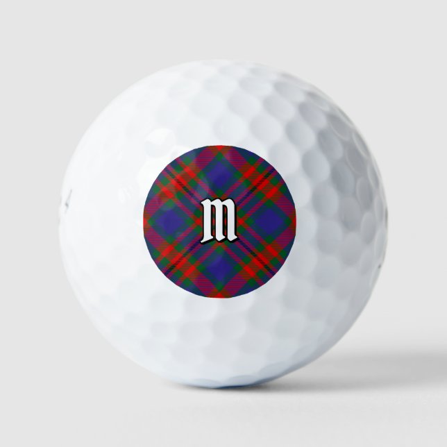 Clan Carnegie Tartan Golf Balls (Front)