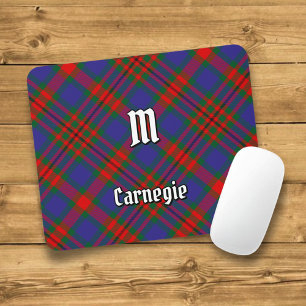 Clan Carnegie Tartan Mouse Pad