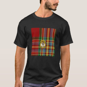 Clan Chattan Scottish Crest and Tartan T-Shirt