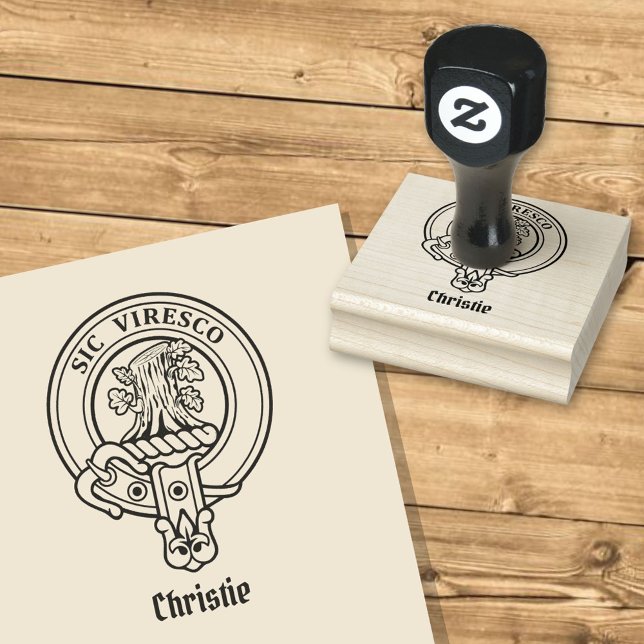 Clan Christie Crest Rubber Stamp (Creator Uploaded)